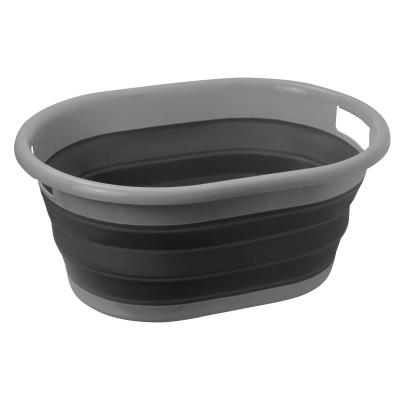 Product image of the product “Faltbare Waschschüssel Lotus, grau grau”